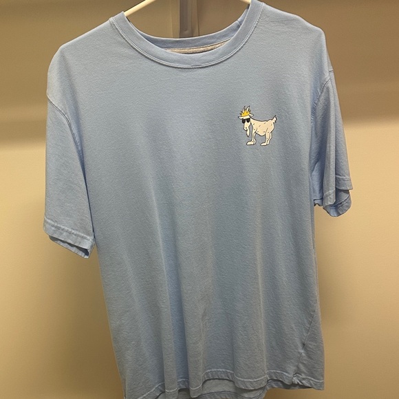Goat Usa Other - Light Blue Graphic Tee